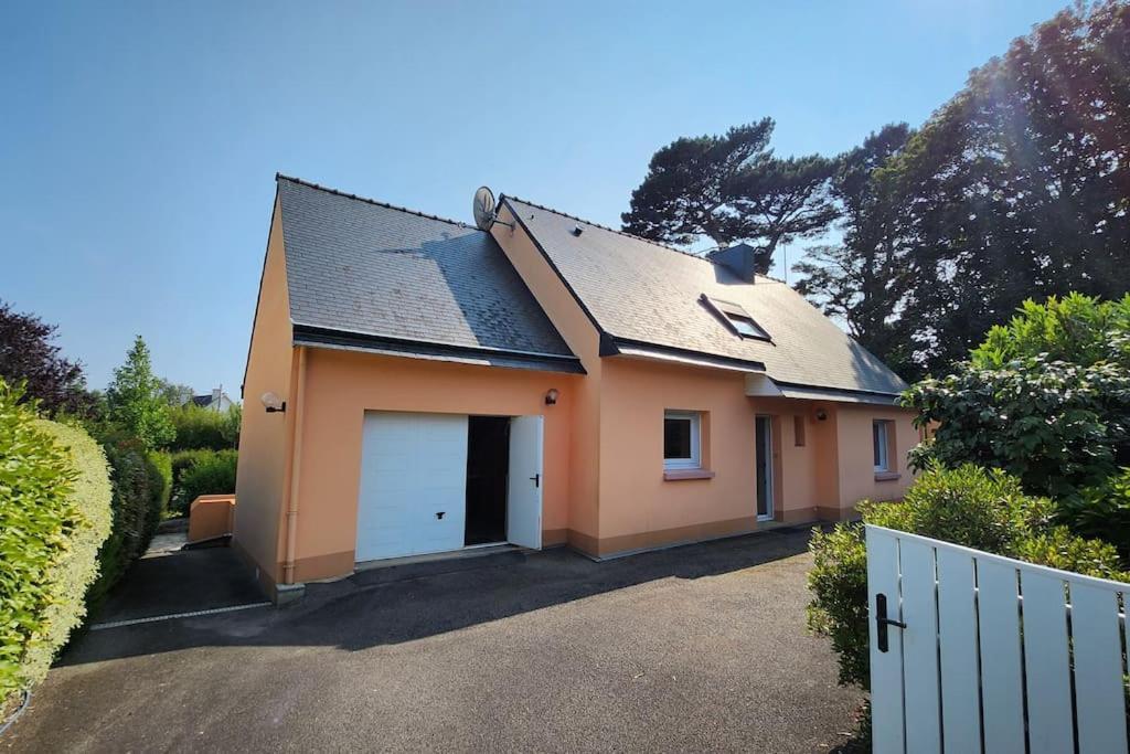 Kerlean, Plage Des Sables Blancs A 700M! Concarneau Luaran gambar