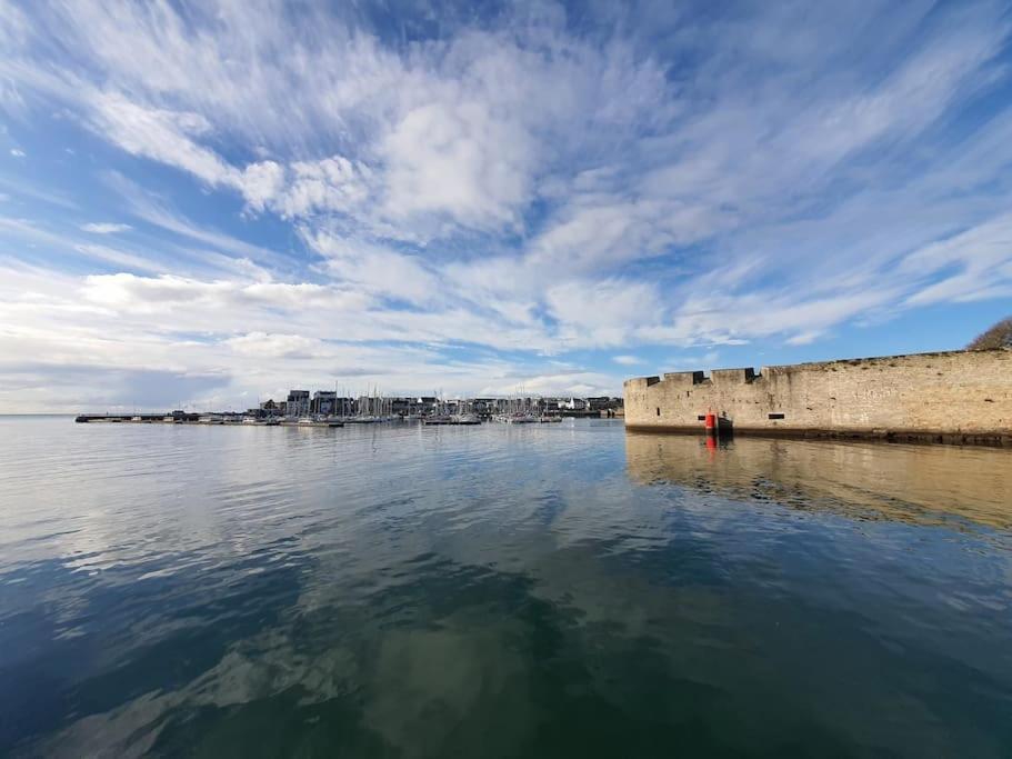 Kerlean, Plage Des Sables Blancs A 700M! Concarneau Luaran gambar