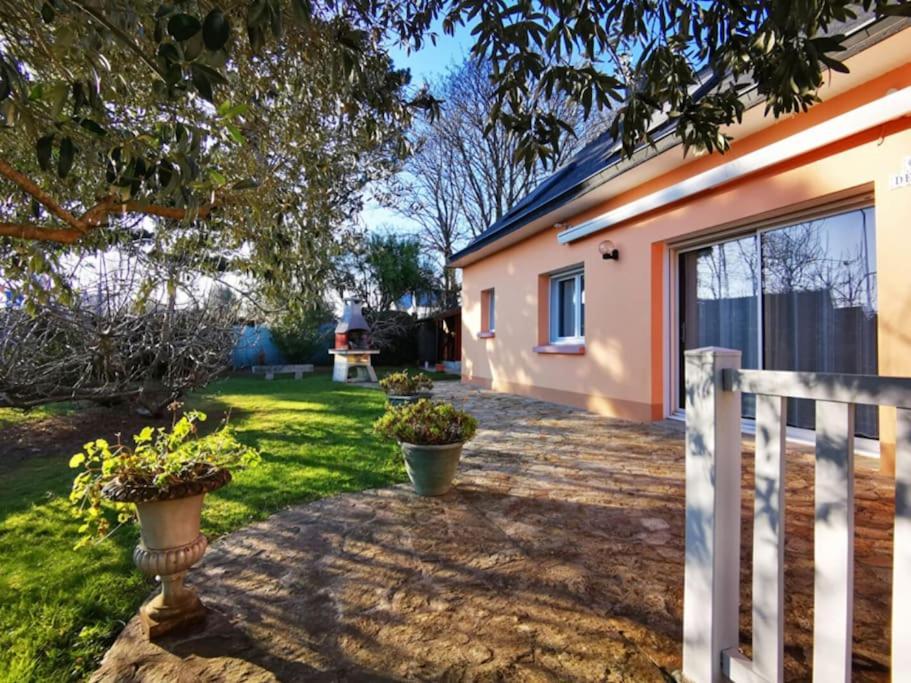 Kerlean, Plage Des Sables Blancs A 700M! Concarneau Luaran gambar